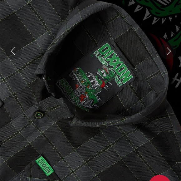 Dixxon Adrenaline flannel BNIB - Picture 6 of 10